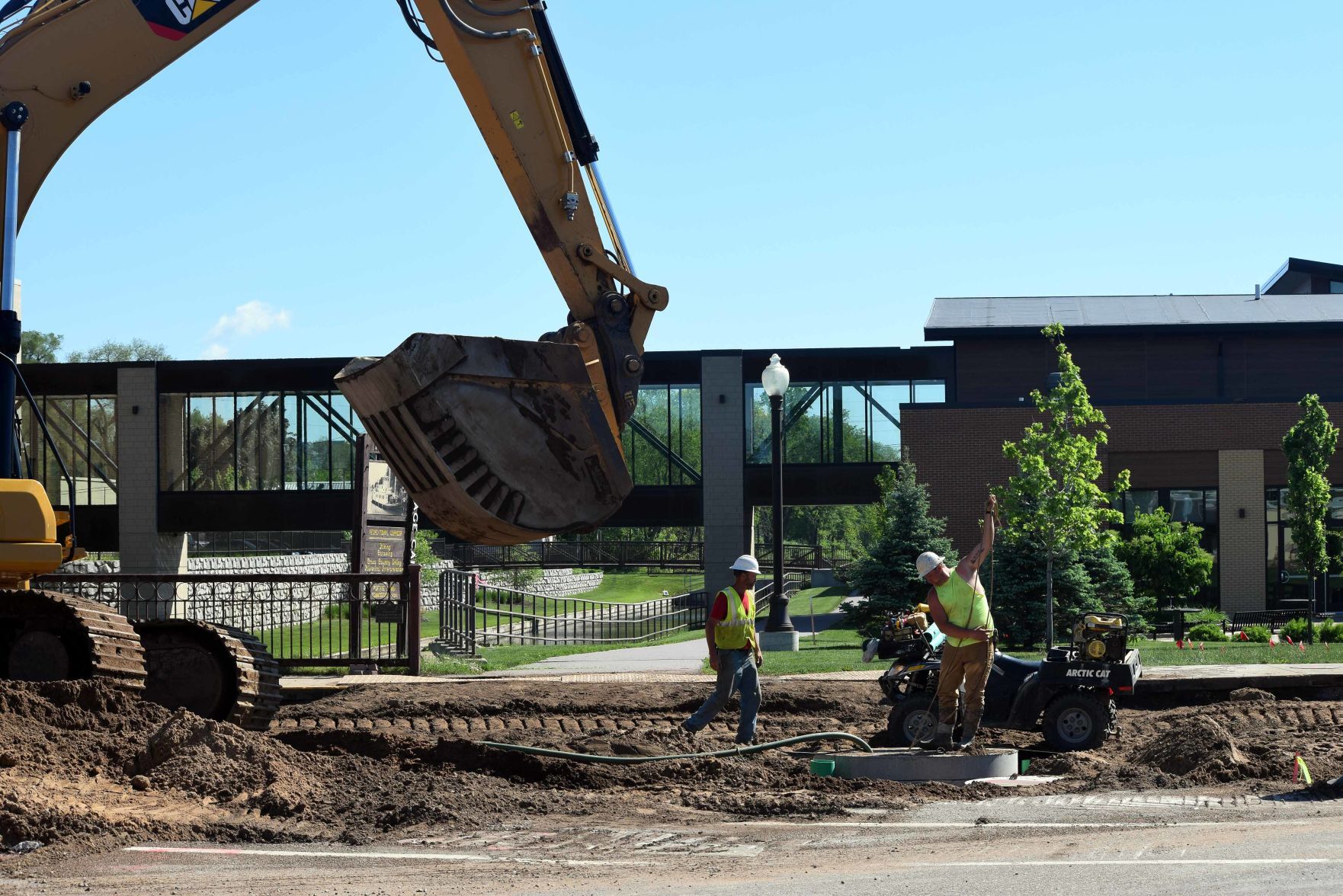 Portage construction shifts to phase 2